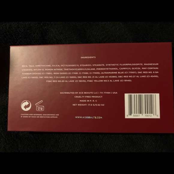 ADD-ON: $18 Ace Beautè Contouring Blush Pallet - Picture 4 of 4